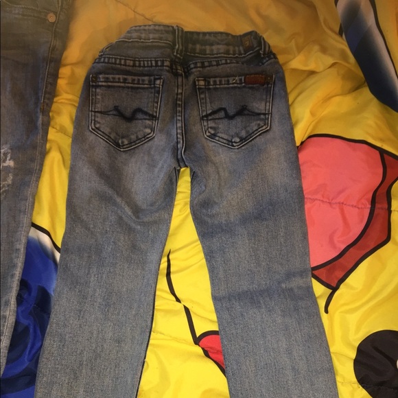 Trues & 7’s jeans sizes 4/6 great condition - Picture 5 of 8